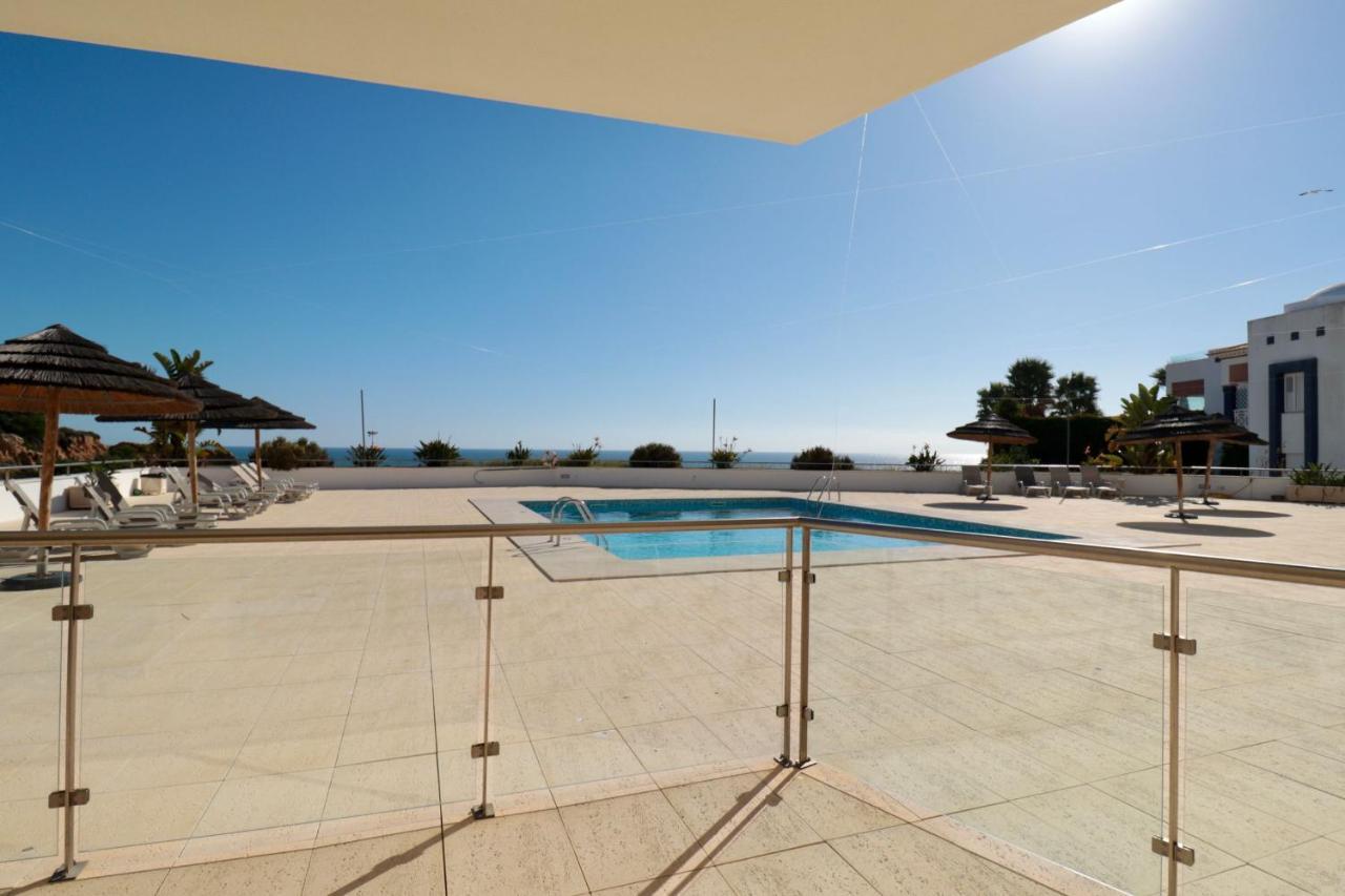 Olhos De Agua 1Br With Pool, Ac And Free Parking Apartman Albufeira Kültér fotó