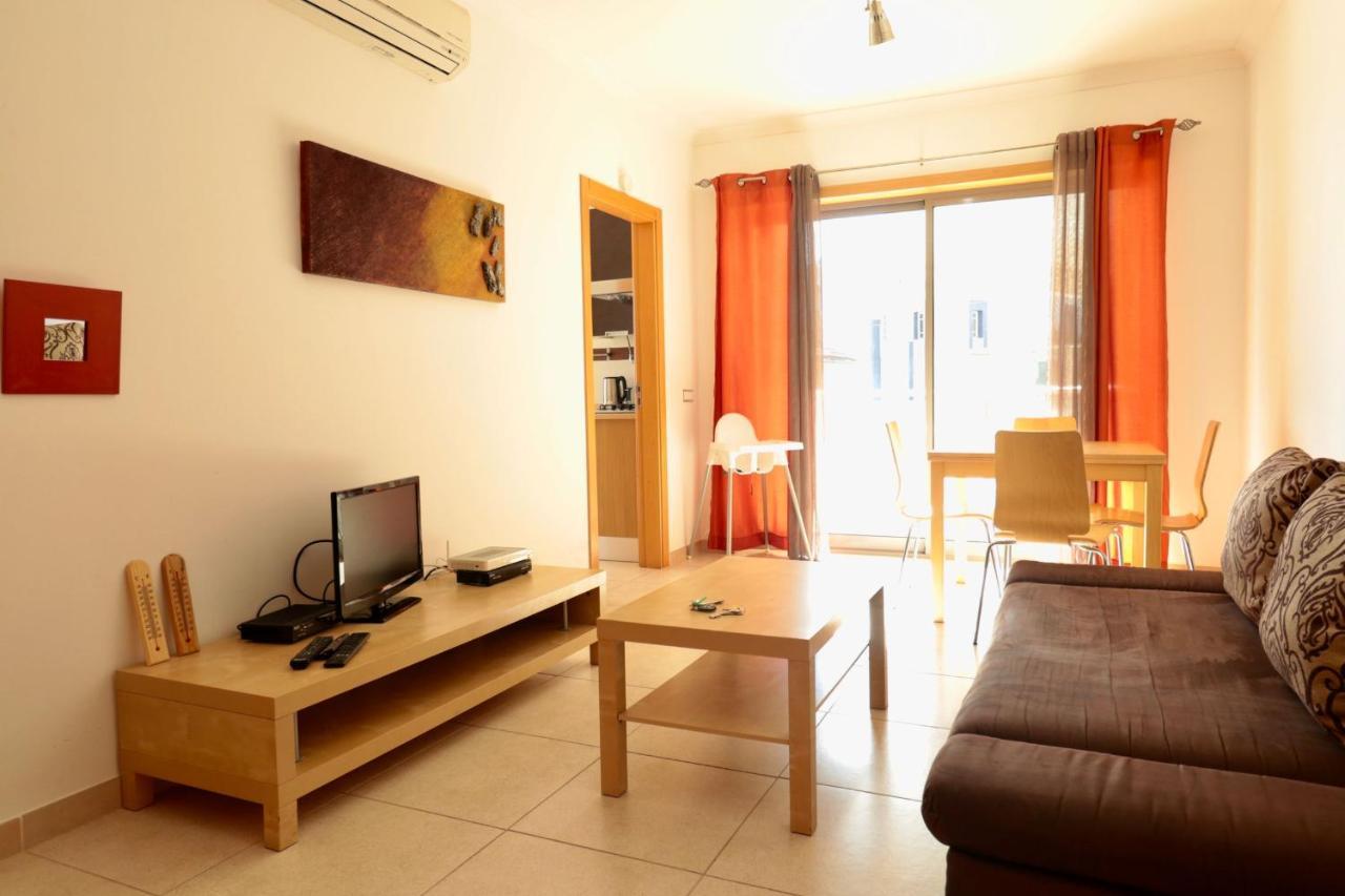 Olhos De Agua 1Br With Pool, Ac And Free Parking Apartman Albufeira Kültér fotó