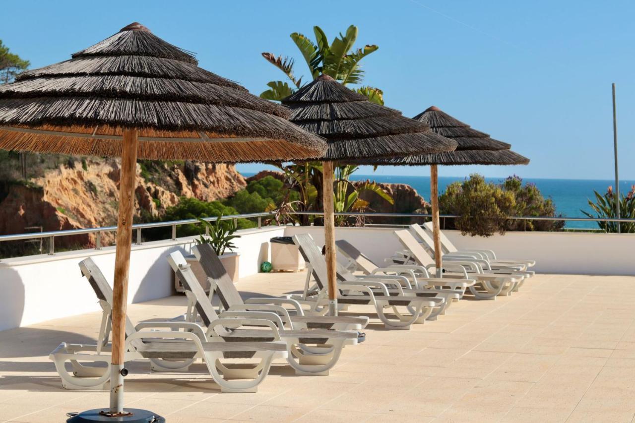 Olhos De Agua 1Br With Pool, Ac And Free Parking Apartman Albufeira Kültér fotó